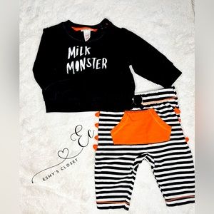 Milk Monster matching set (0-3)